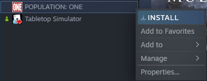 POPULATION: ONE on Steam